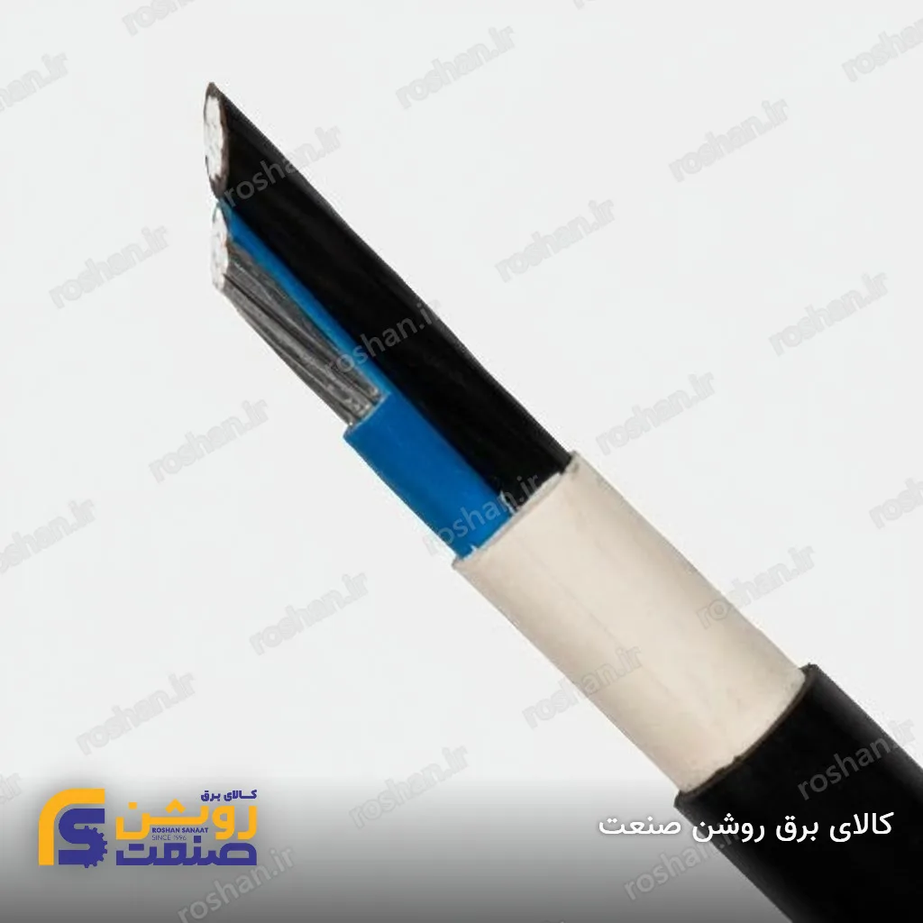 کابل آلومینیوم PVC 2×25 لوشان