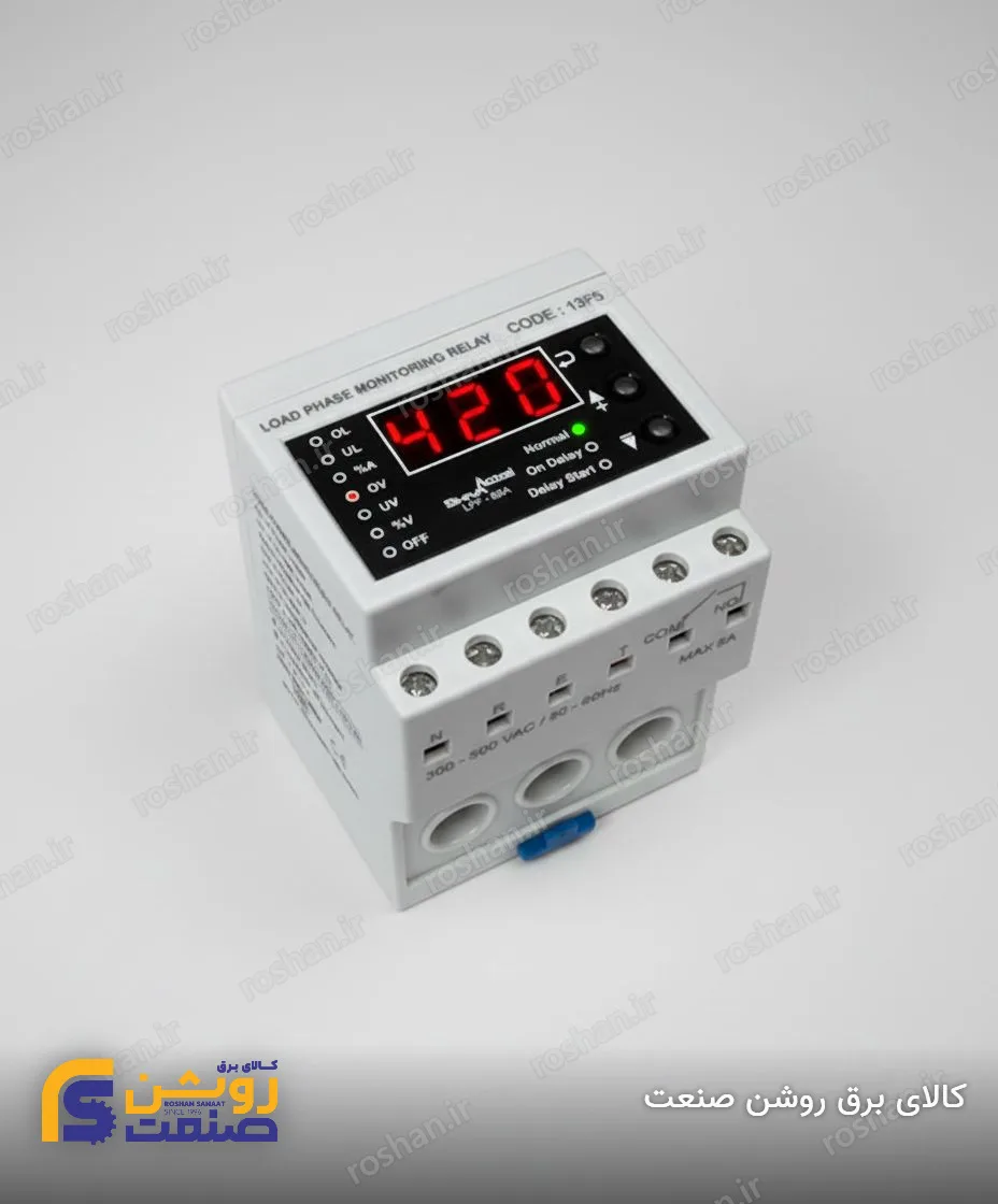 کنترل فاز بار 1 تا 60 آمپر