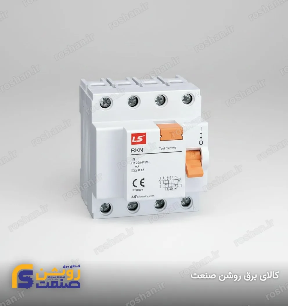3 پل + نول - 30mA - 30KA - 25A