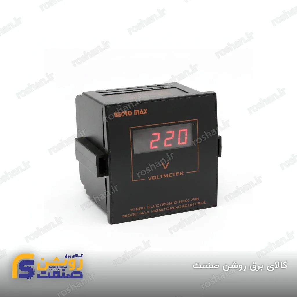 ولت متر ساده دیجیتال (48×96)