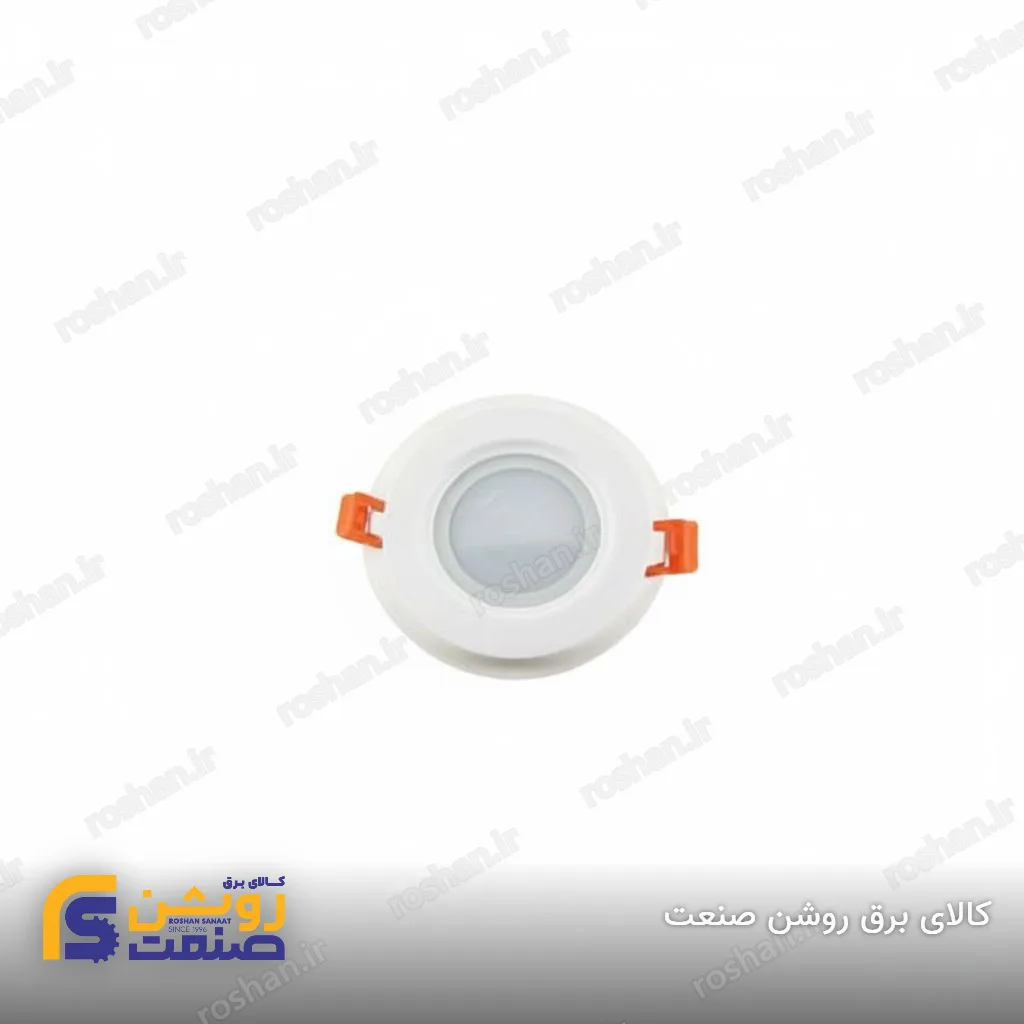 پنل اقاقیا توکار گرد دورشیشه 7W