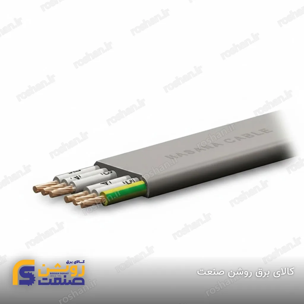 کابل افشان تخت 4×10 رسانا کابل