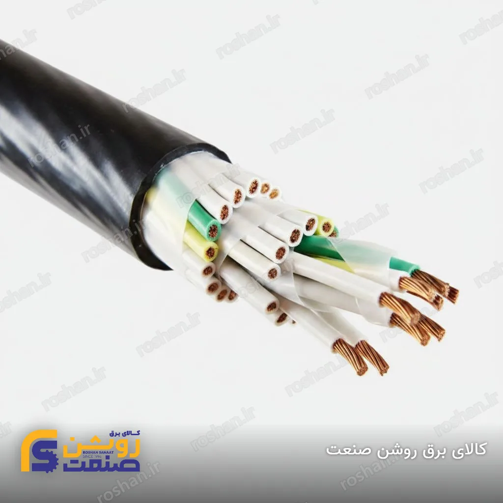 کابل کنترل افشان 7×1.5 لوشان
