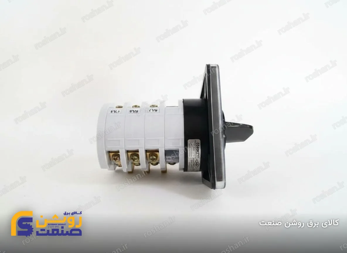 کلید گردان سلکتوری یک پل هفت حالته با صفر 40 آمپر