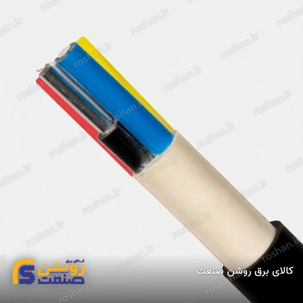 کابل آلومینیوم PVC 3×25+16 لوشان