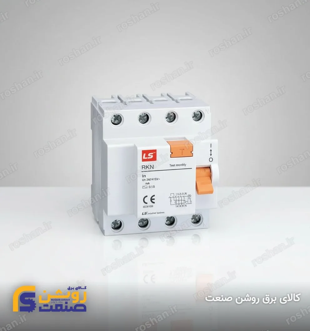 3 پل + نول - 30mA - 30KA - 40A