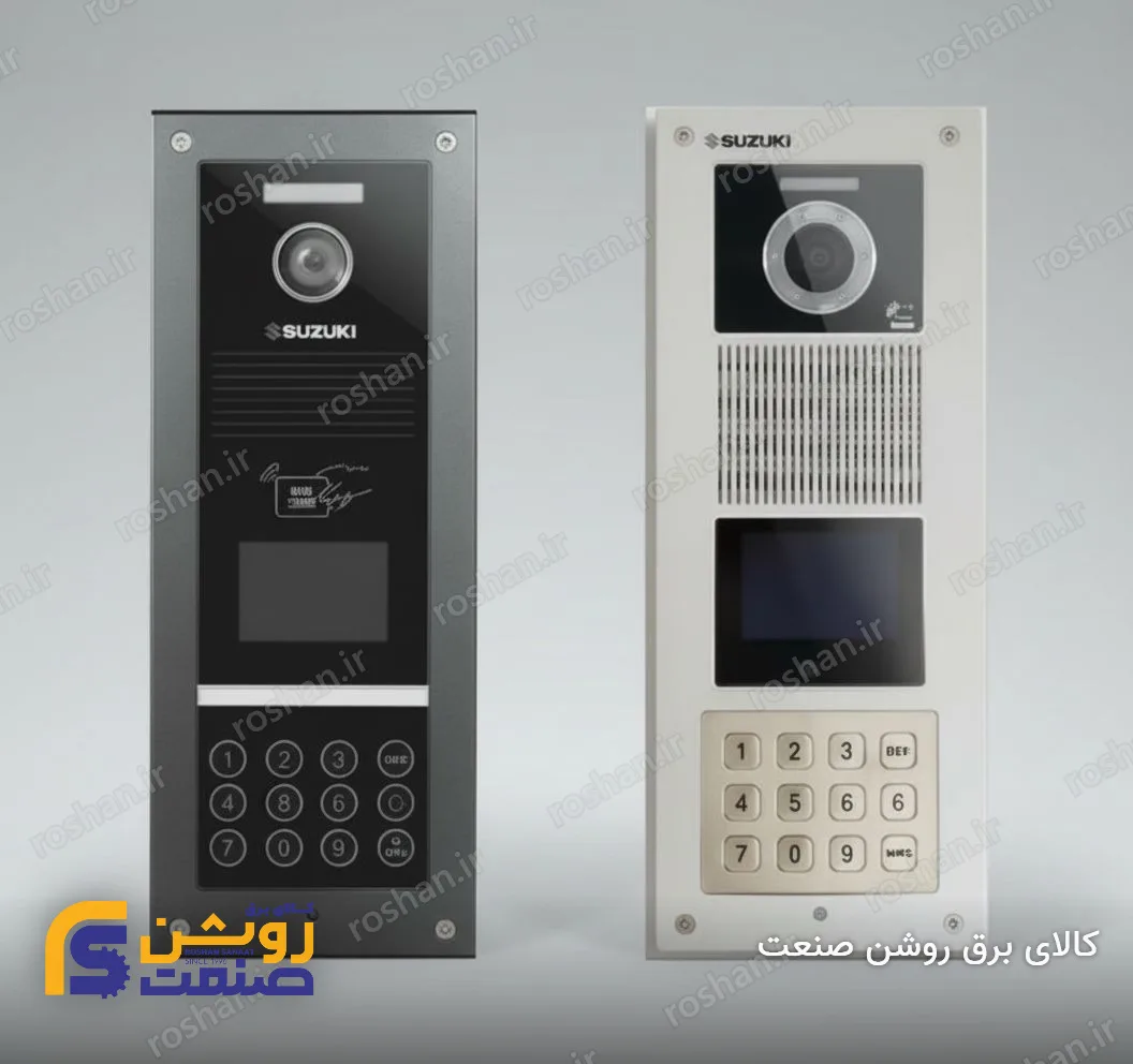 پنل آیفون تصویری سوزوکی کیپد سری T و U - 8 واحدی