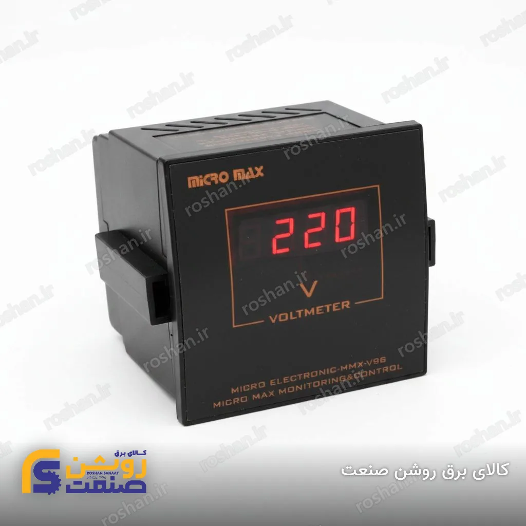ولت متر ساده دیجیتال (96×96)