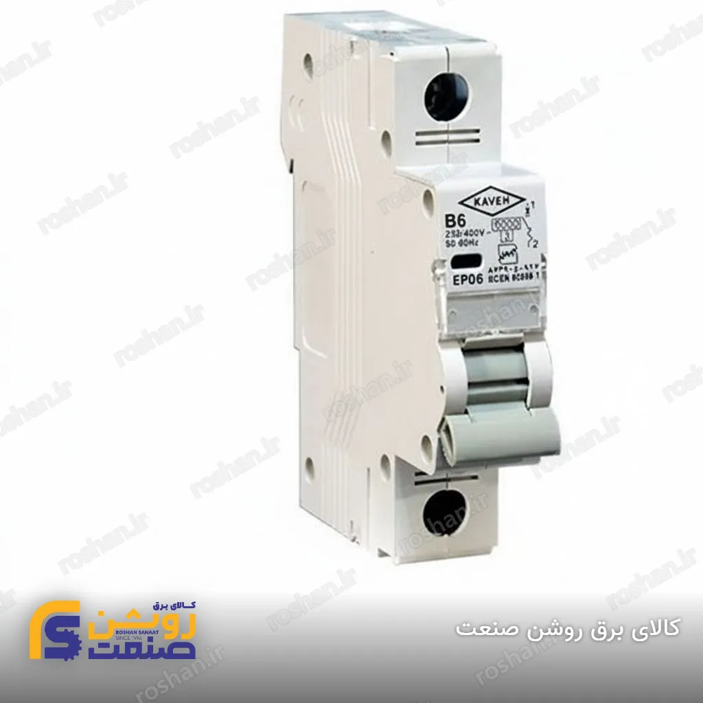 مینیاتوری تکفاز 6 تا 32 آمپر تیپ B/C