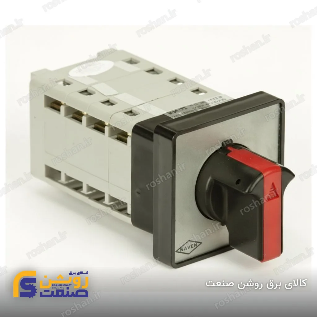 کلیدگردان سه فاز و نول دو طرفه (4 پل) KS