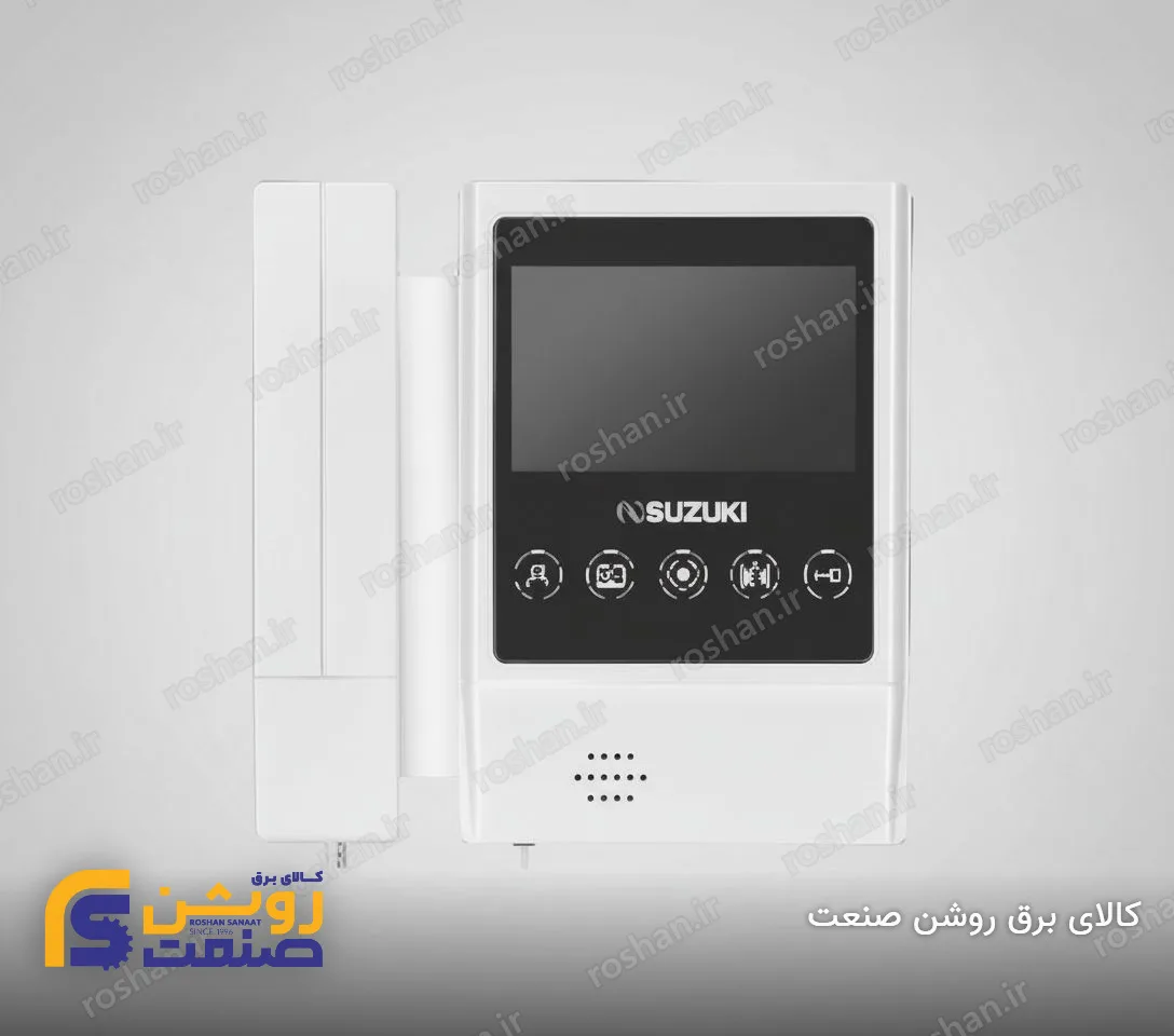 مانیتور آیفون تصویری سوزوکی مدل 420M مشکی
