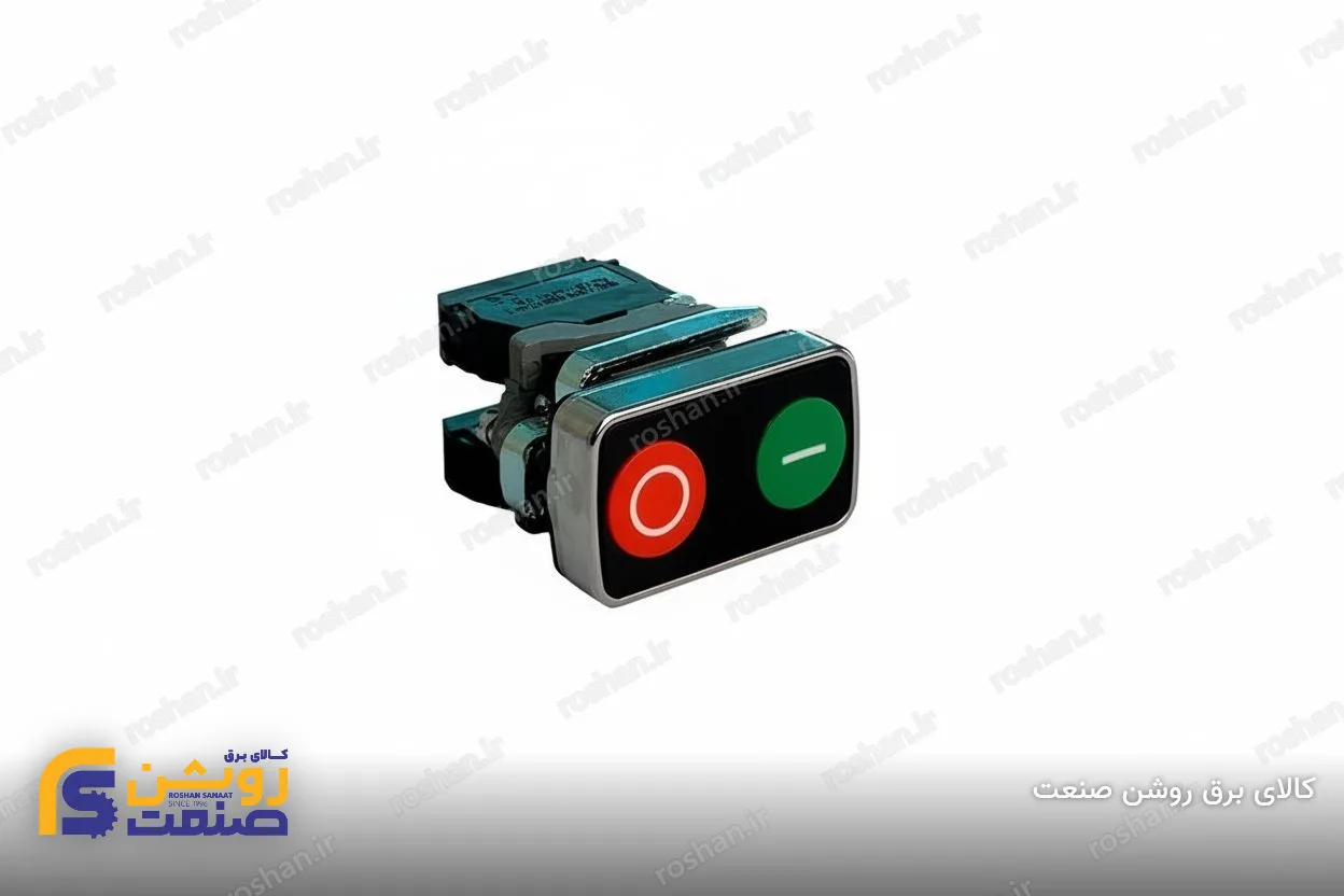 شستی استارت/استپ (سبز، قرمز)