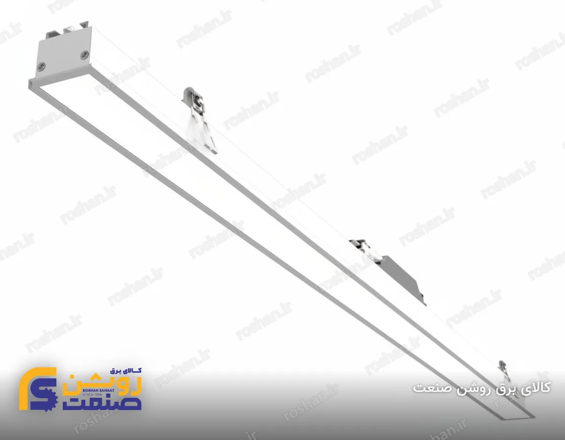 چراغ خطی توکار مدل پروکسیما - 120 وات - عرض 4cm - L3370mm - 4000K