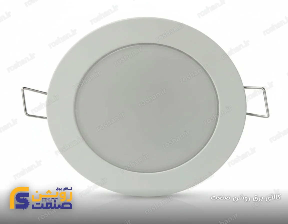 چراغ توکار 8 مدل لنا (سایز برش 7.5 سانتیمتر)