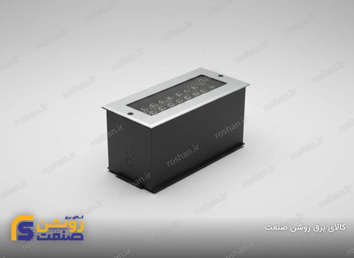 چراغ دفنی خطی مدل آذرین 2 - 33 وات - L3000mm - 4000K