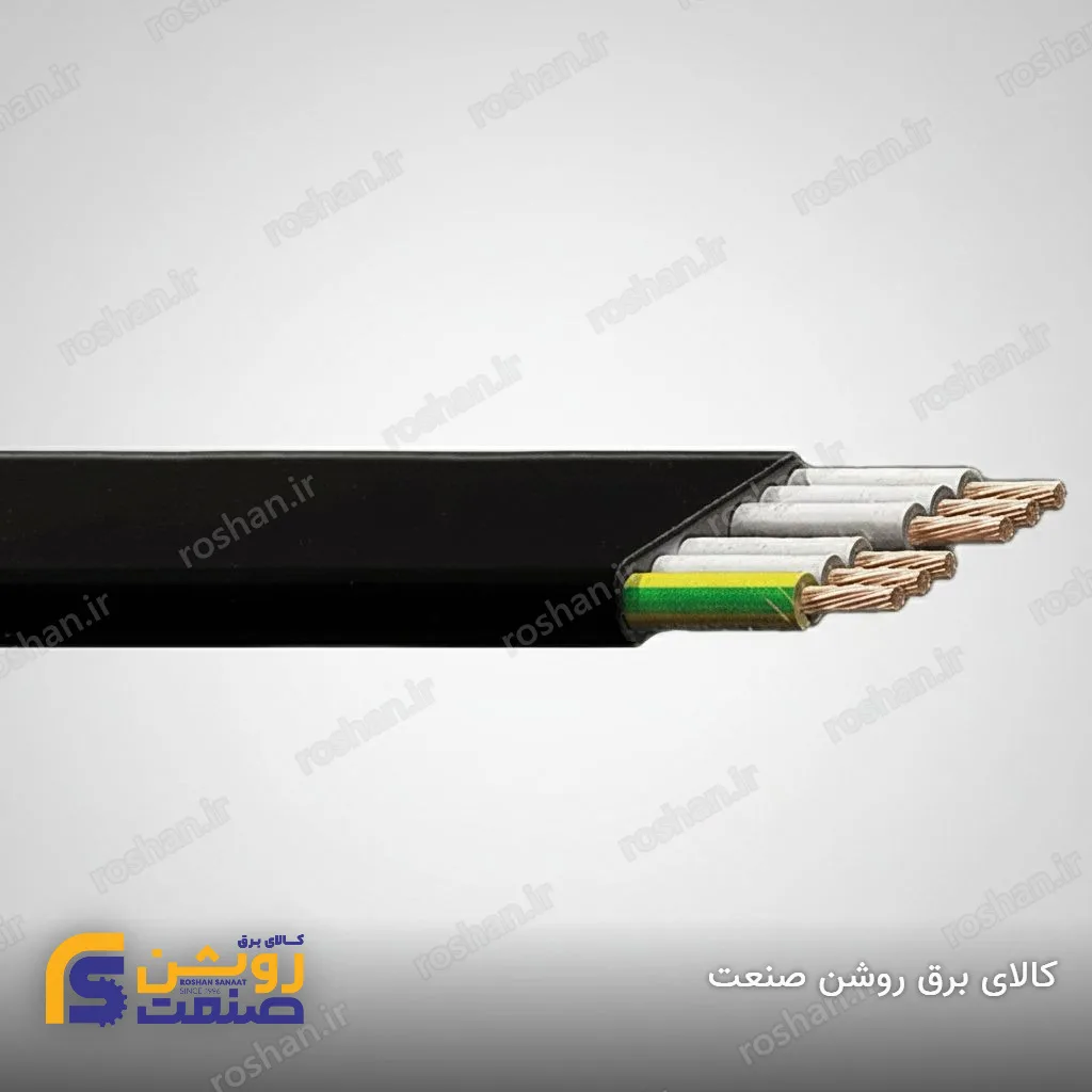 کابل افشان تخت 8×1.5 رسانا کابل