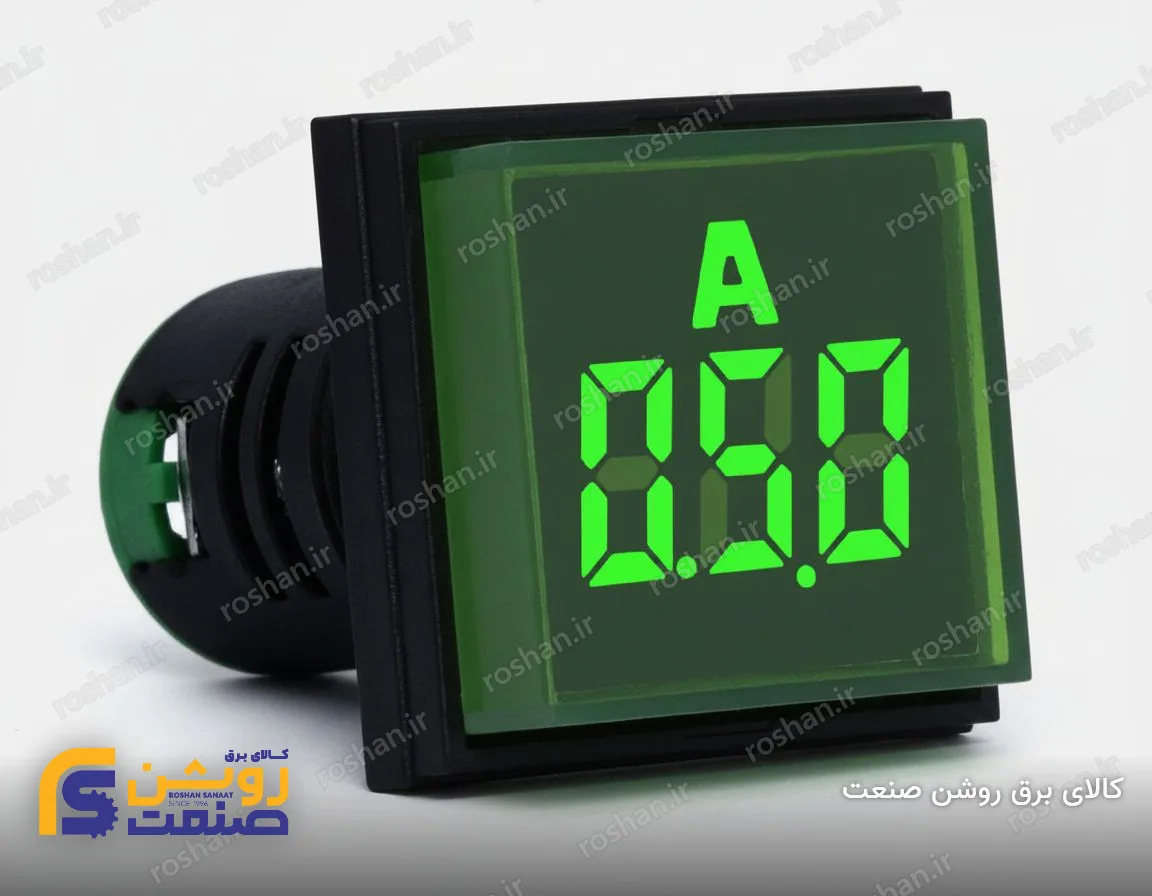 چراغ سیگنال آمپرمتر (قرمز/زرد/سبز)