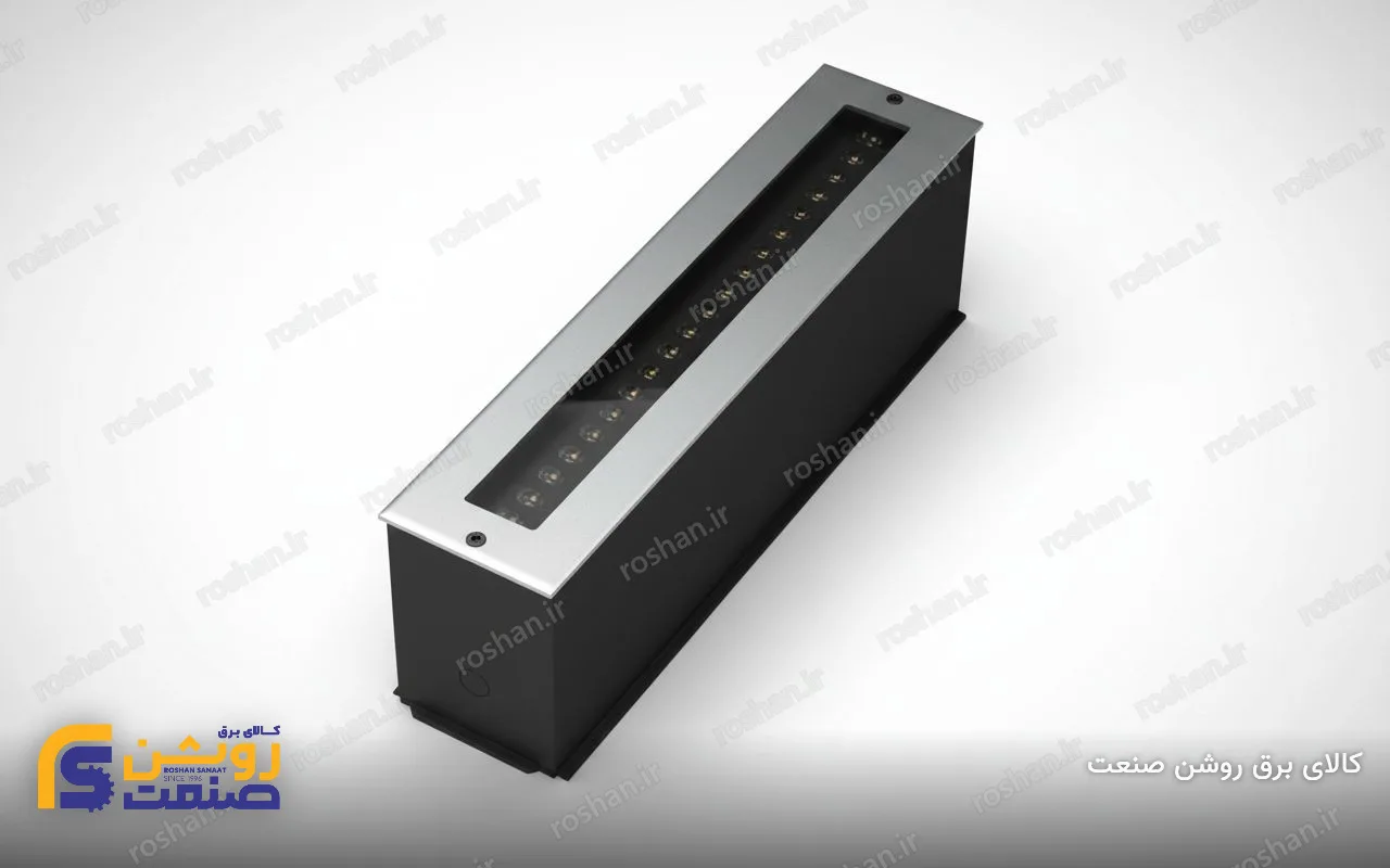 چراغ دفنی خطی RGB مدل آذرین 1 - 25 وات - L5000mm - 24V
