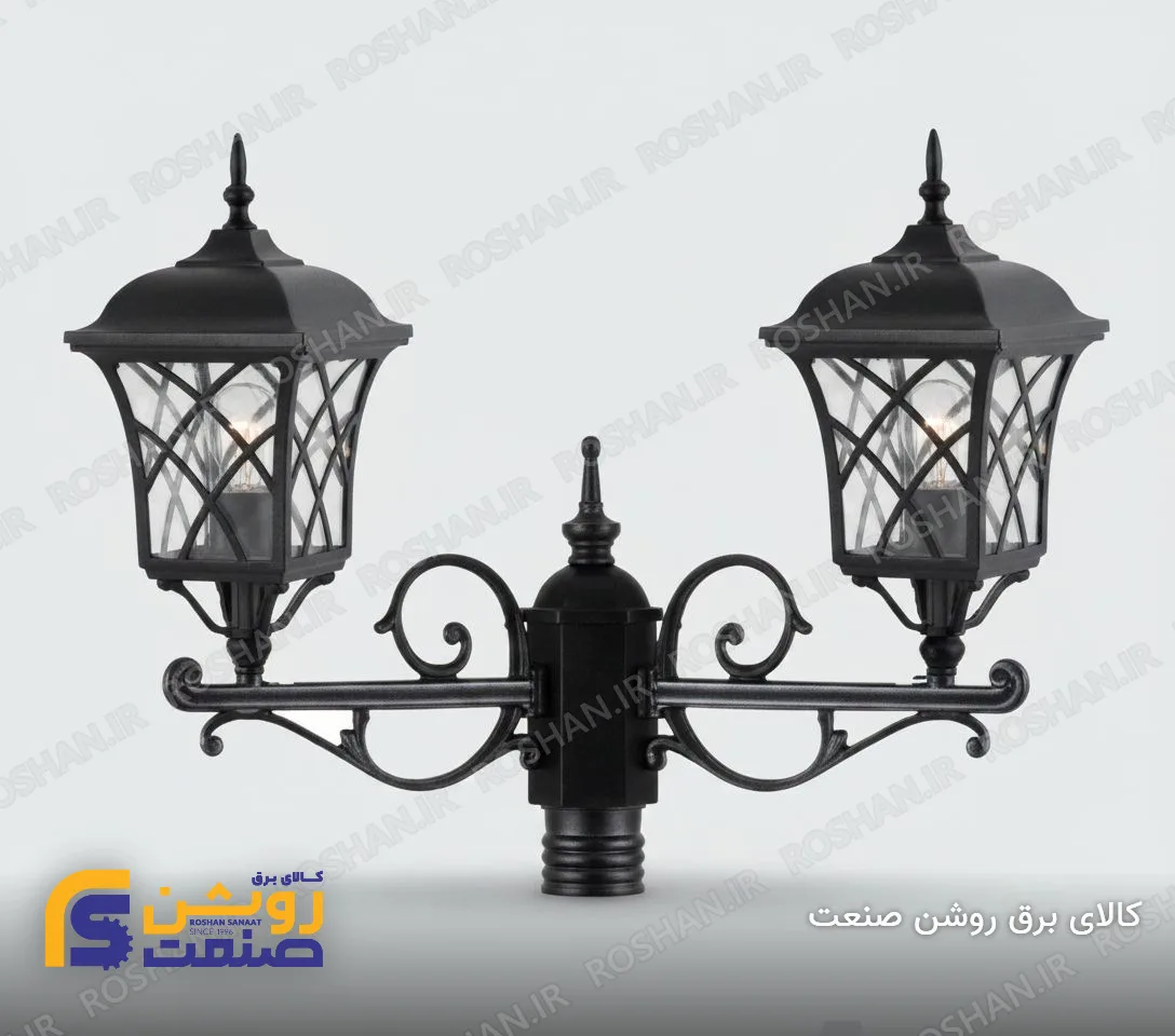 شفق تنه وسط دو شعله پاسارگاد با لامپ