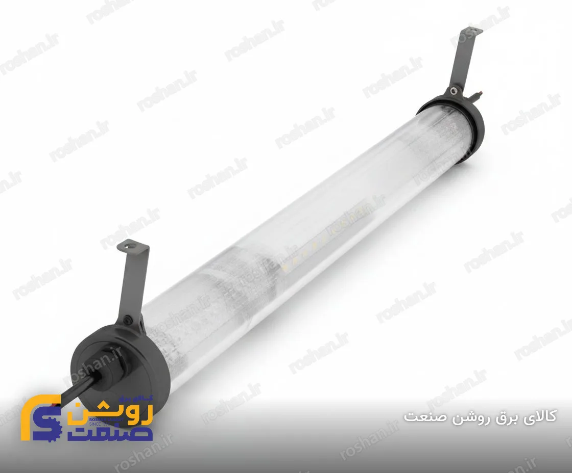 چراغ صنعتی ضد گرد و غبار مدل ساتین - 18 وات - L460mm - 4000K