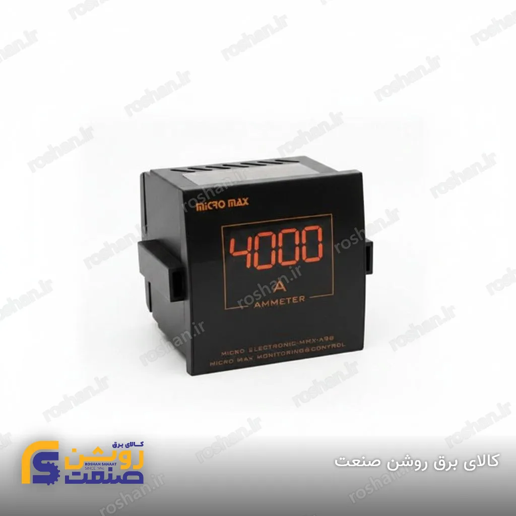 آمپر متر مستقیم دیجیتال (25A) - 96×96