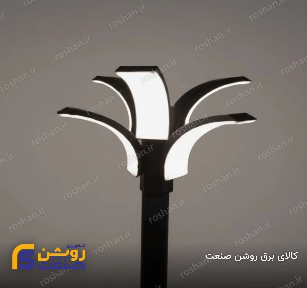 شفق پارکی تنه وسط شش شعله الارا LED 144w