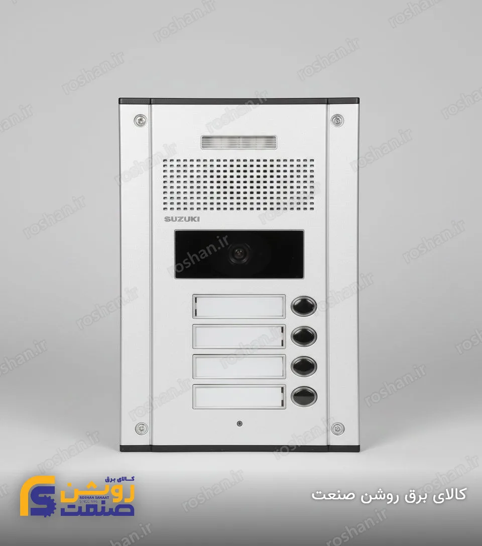 پنل آیفون تصویری سوزوکی سری Hitoshi دو واحدی (کارتی)
