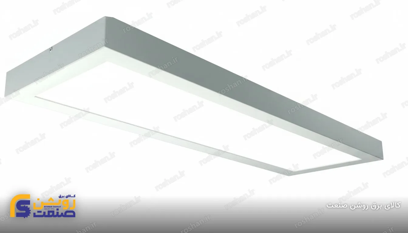 پنل سقفی روکار مدل پارمیس - 60 وات - 30×120cm - 4000K/6500K