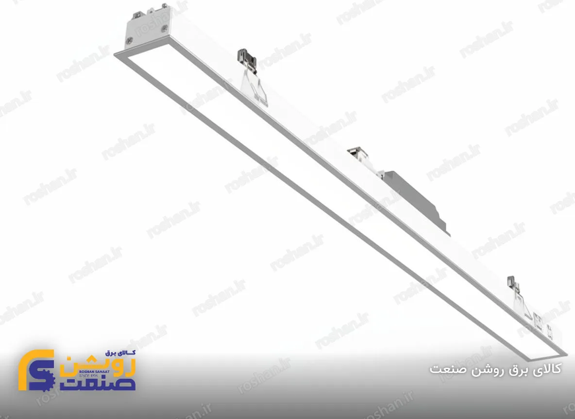 چراغ خطی توکار مدل پروکسیما - 25 وات - عرض 4cm - L1110mm - 4000K