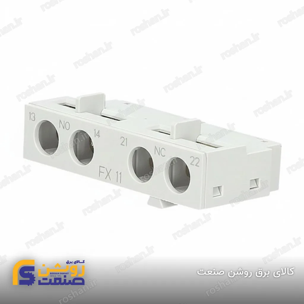 کنتاکت کمکی - یک باز و یک بسته - نصب از رو - برای کلید حرارتی 0.63 الی 100