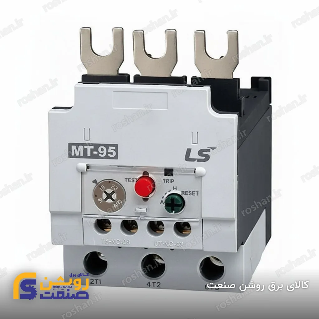 پایه پیمتال - نصب روی ریل - برای کنتاکتورهای 75 الی 100