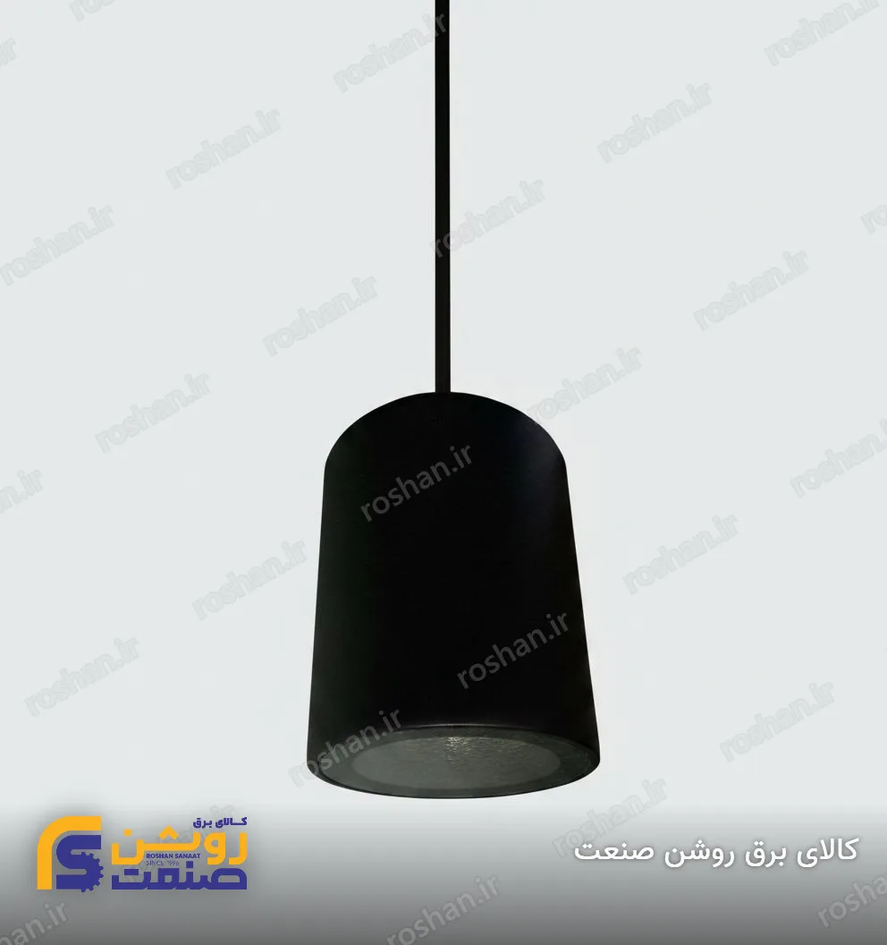 شفق آویز پنل استوانهای لومنا قطر 6cm ارتفاع 20cm