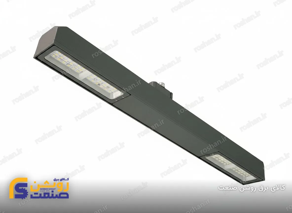 چراغ صنعتی ضد گرد و غبار مدل تنیس آویز - 200 وات - 4000K