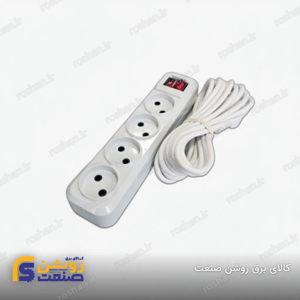 افق رابط سیار چهار خروجی بدون ارت ۳ متری