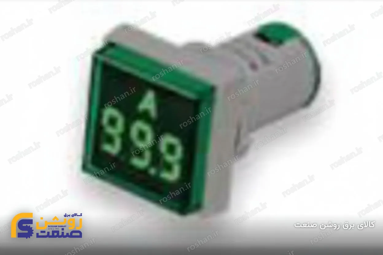 چراغ سیگنال آمپر مربع سایز 22 (قرمز، زرد، سبز، سفید، آبی)