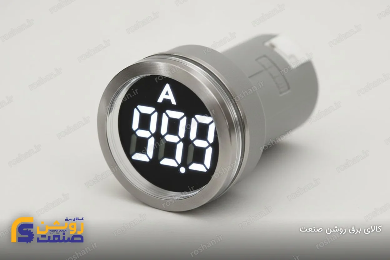 چراغ سیگنال آمپر گرد سایز 22 (قرمز، زرد، سبز، سفید، آبی)