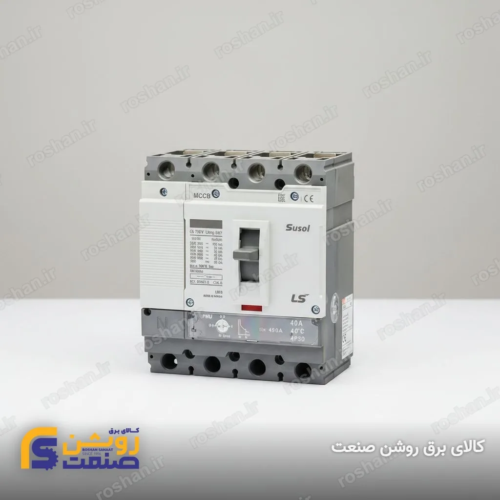 آمپر فریم 800 - 4 پل - VAC 380/415 - 65KA - 800A - تنظیم حرارتی: 0.8 الی 1 - مغناطیسی: 5 الی 10