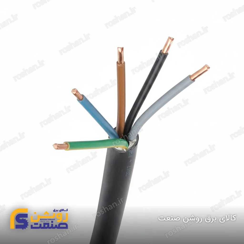 کابل مفتولی NYY 5×2.5 رسانا کابل