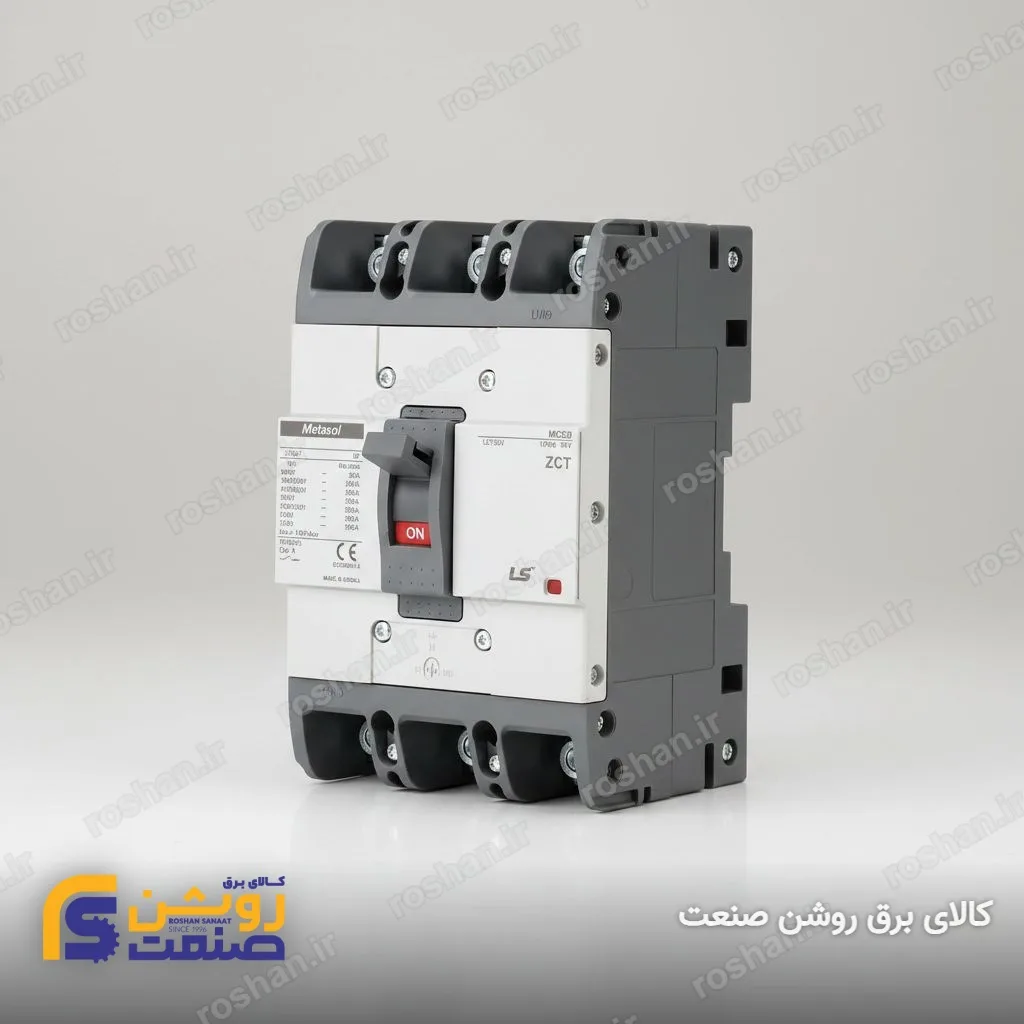 آمپر فریم 400 - 3 پل - VAC 380/415 - 65KA - 400A - تنظیم حرارتی: 0.8 الی 1 - مغناطیسی: 5 الی 10