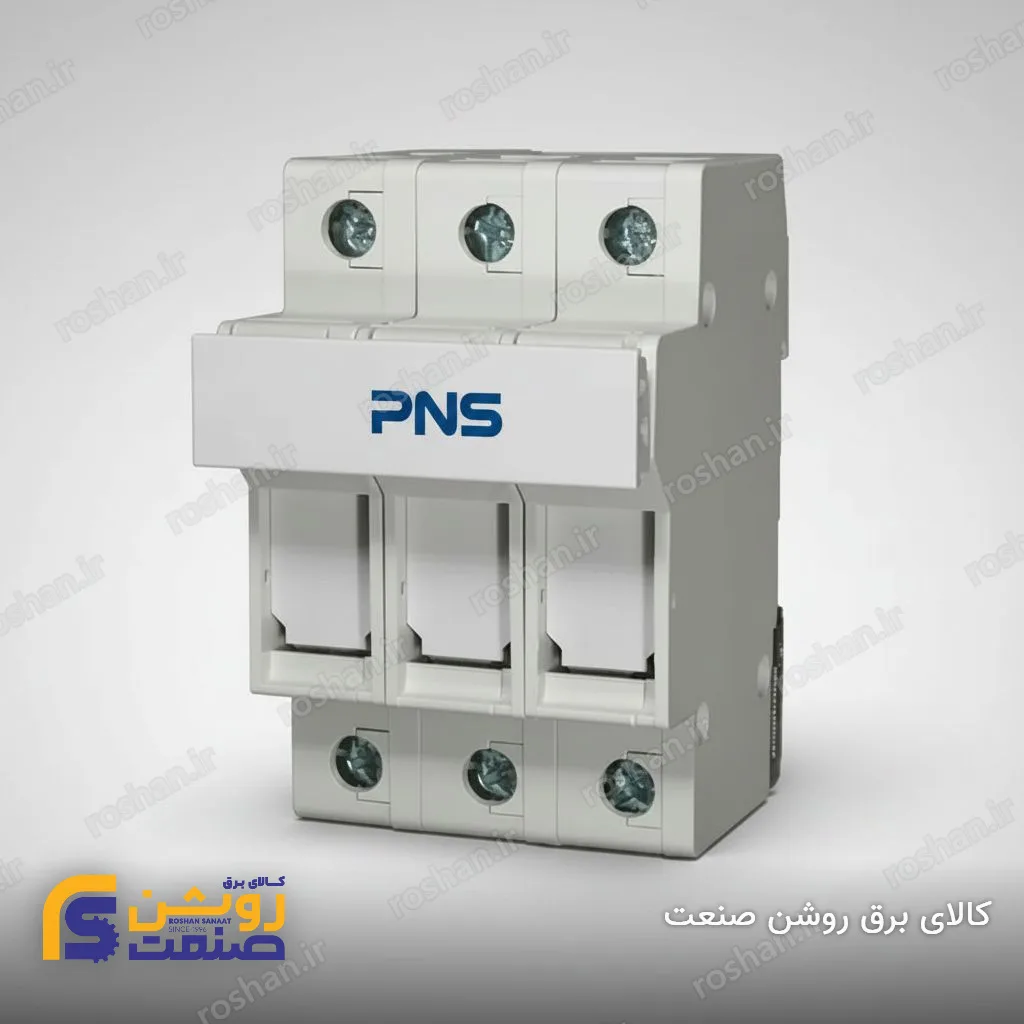 پایه فیوز سیلندری 1 پل 14*51 مجهز به LED